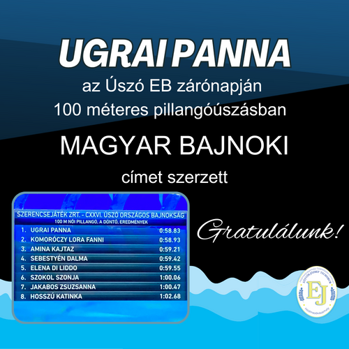 Ugrai Panna magyar bajnok