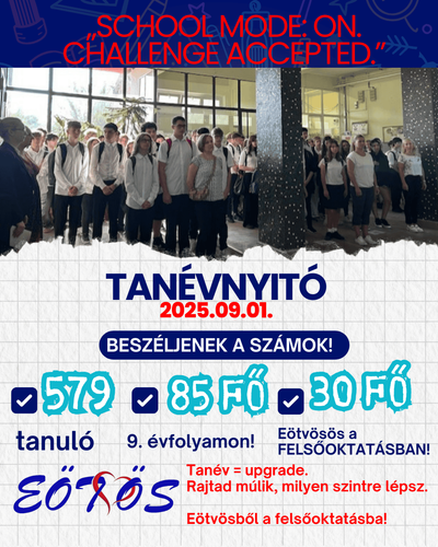 Tanévnyitó 2025