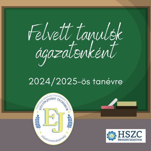 felvett tanulók 2024/2025-re